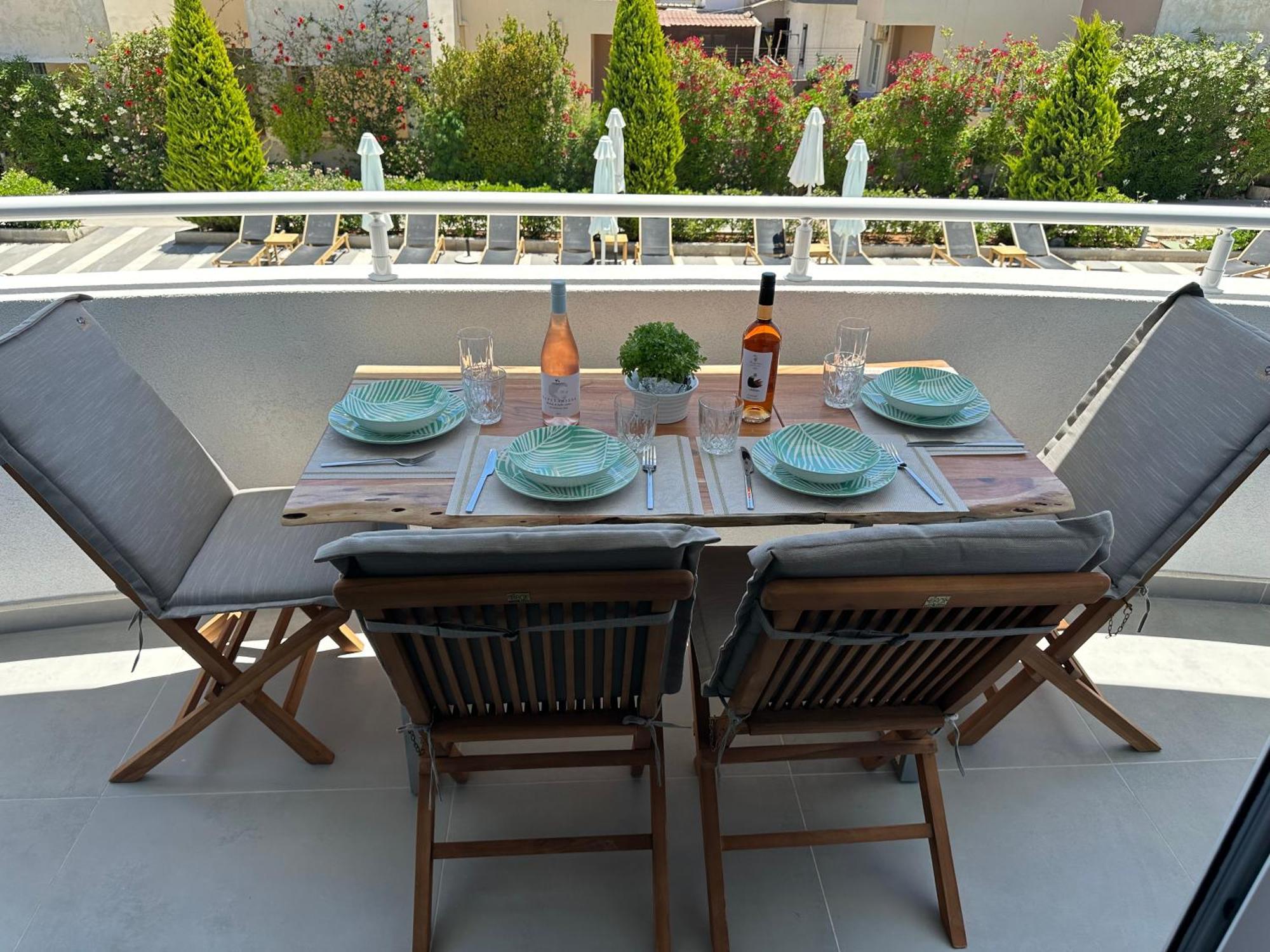 Evdokia Suites Gouves Dış mekan fotoğraf
