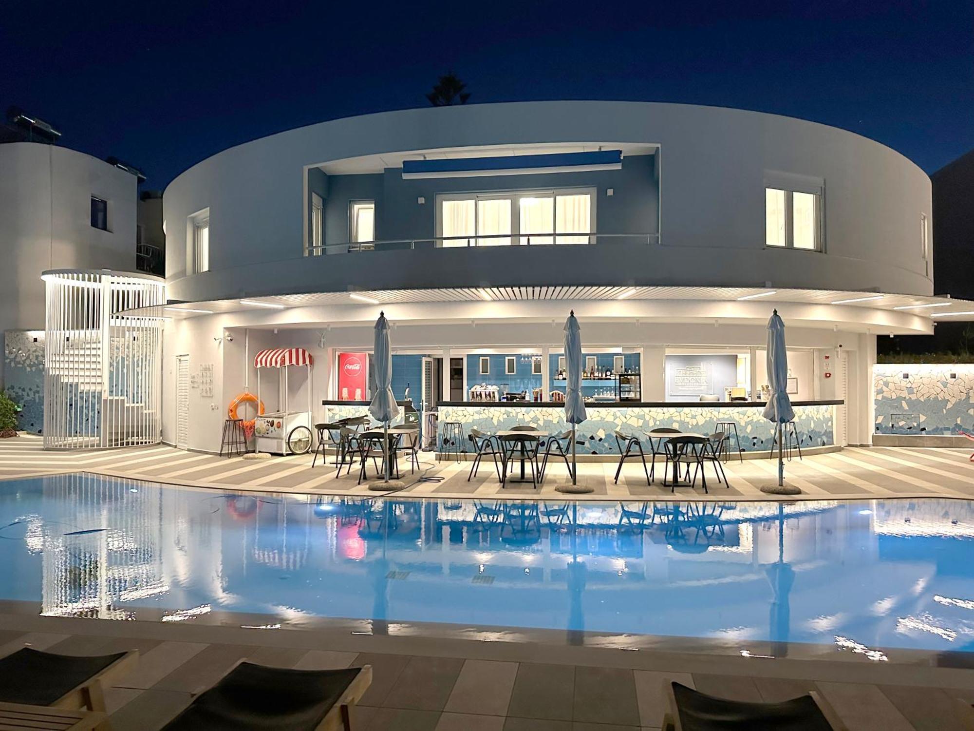 Evdokia Suites Gouves Dış mekan fotoğraf