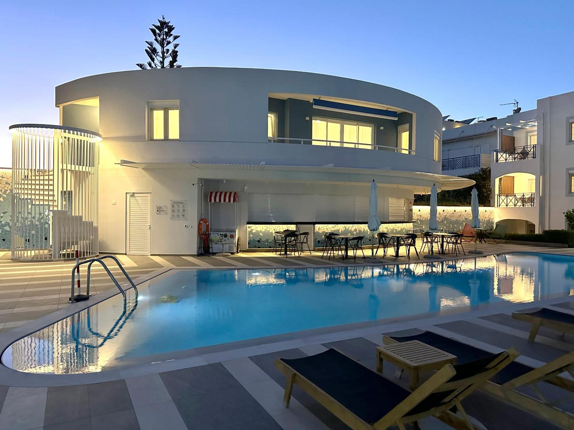 Evdokia Suites Gouves Dış mekan fotoğraf