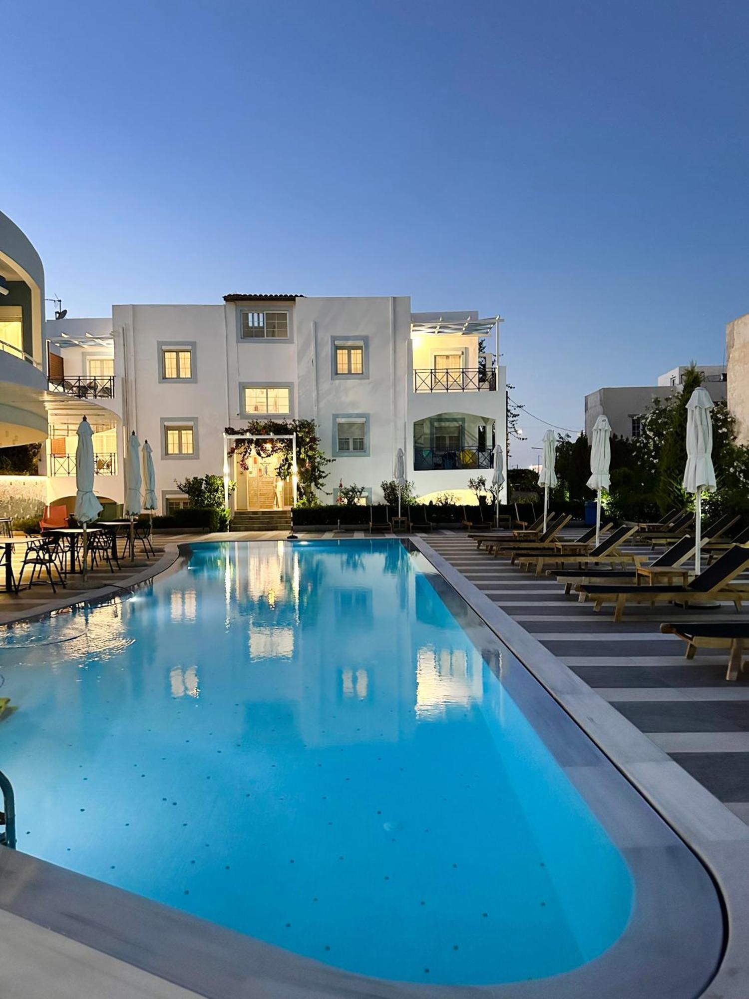Evdokia Suites Gouves Dış mekan fotoğraf